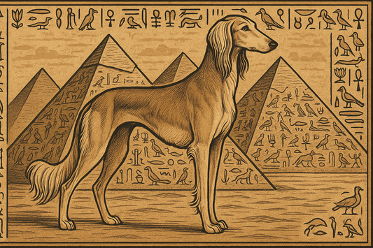 Saluki: From Pharaohs' Tombs to Modern Sofas – The Desert-Bred Aristocrat 🏜️👑
